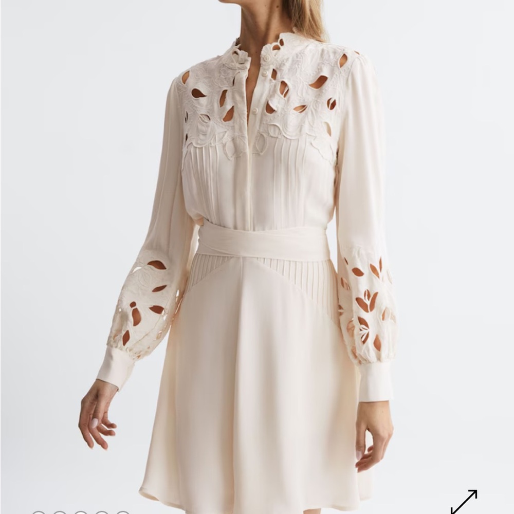 Reiss Dress with Lace Details